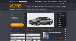 Desktop Screenshot of eurolinerentacar.com